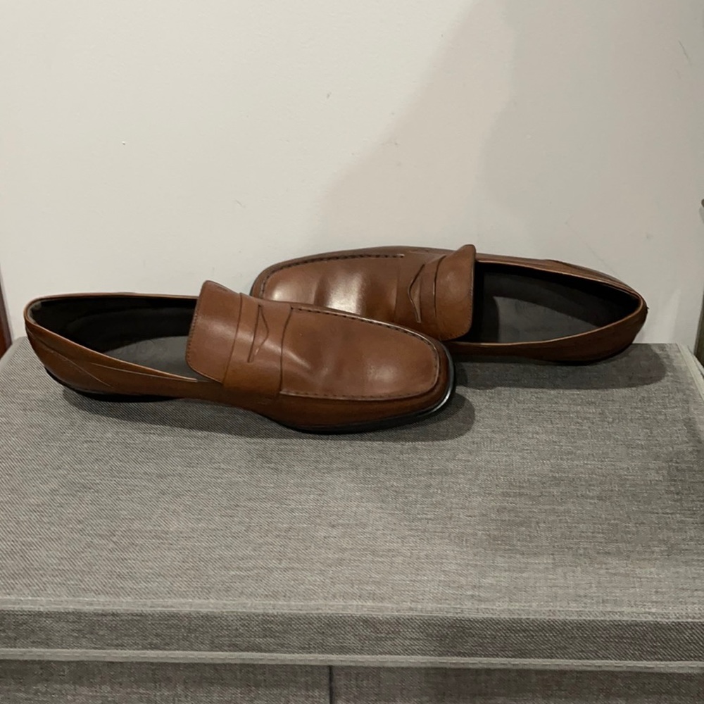 Tods Men’s Leather Loafer Size 13 New Never Worn